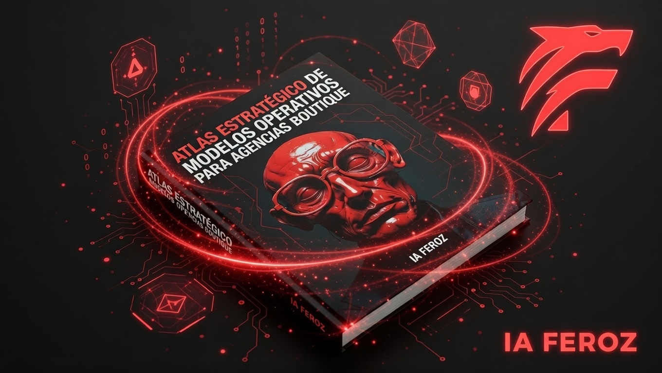 Mockup del Atlas Estratégico de Modelos Operativos para Agencias Boutique por IA Feroz
